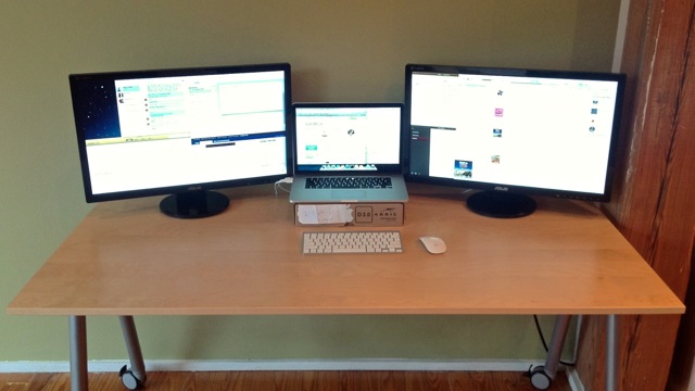 Upgrade To A Multi Screen Battlestation Taylor Fausak Me